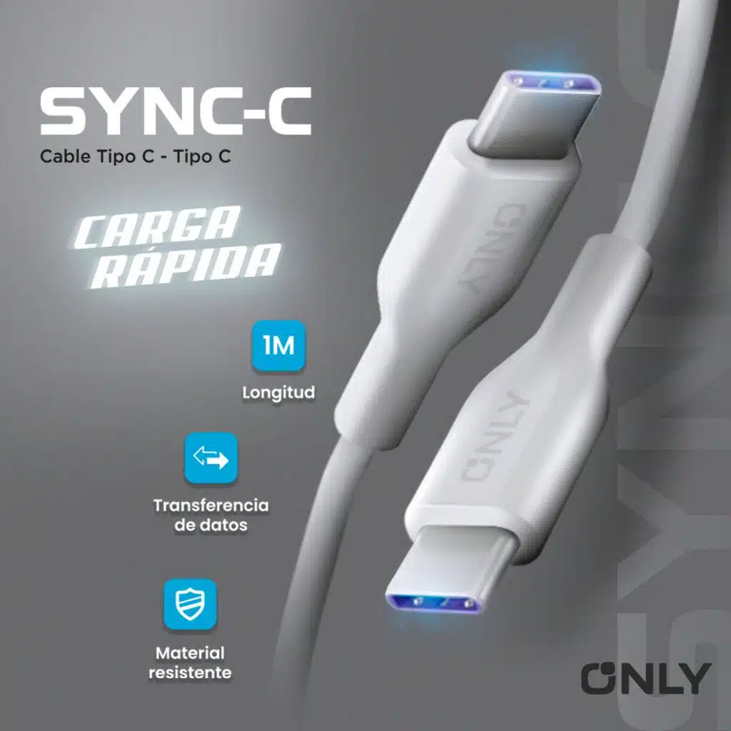 Cable Tipo C a Tipo C Sync C - Xaea - MODO-141