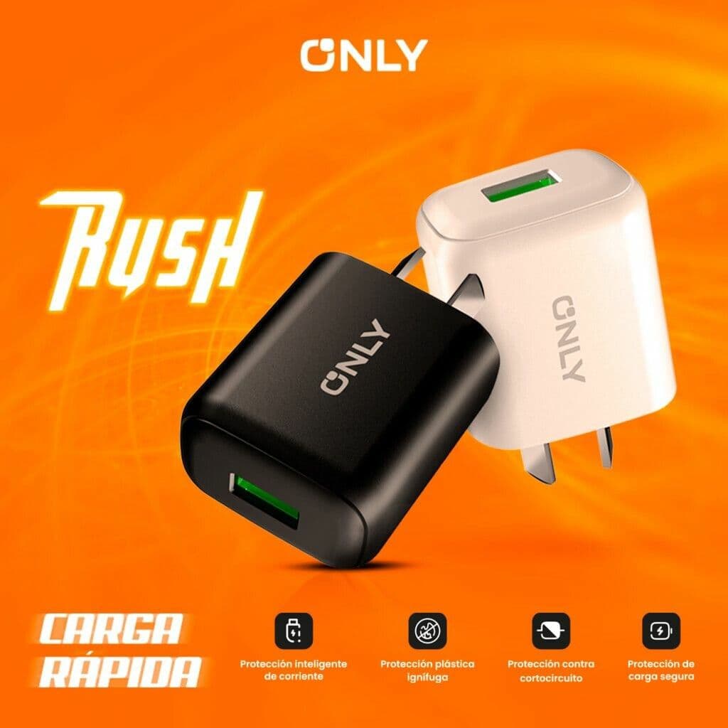 Cargador USB Sin Cable Rush - Only - MODO-018 — imagen 3