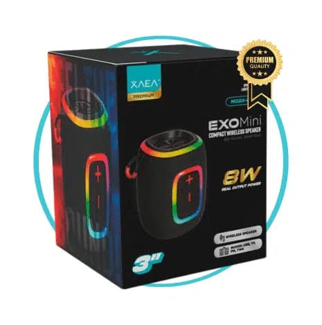Parlante Bluetooth 3" 8w (Emparejable con otro) PREMIUM - Xaea - MODX-004W