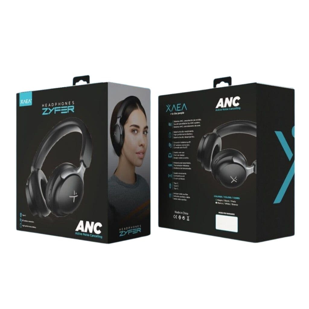 Auricular Bluetooth Tipo Vincha Negro Zyfer PREMIUM - Xaea - MODO-75