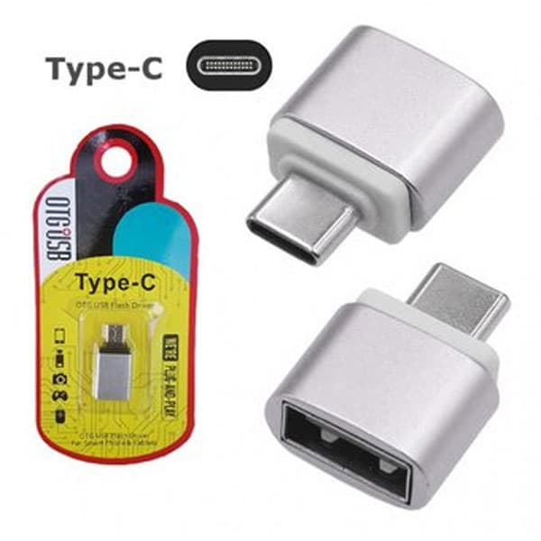 Adaptador OTG Tipo C macho a TIPO USB hembra
