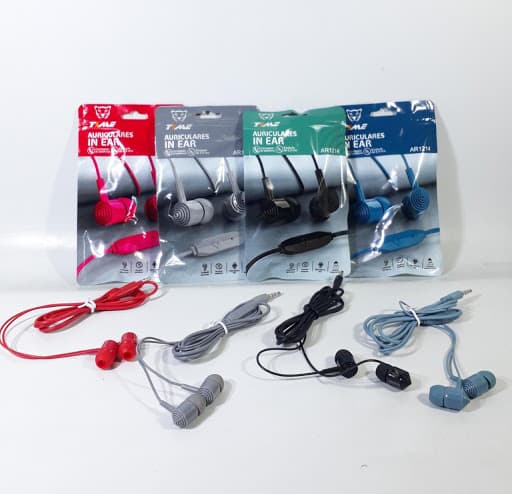 Auriculares cableado con micrófono - TIME